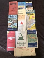 14 x Maps of ONTARIO