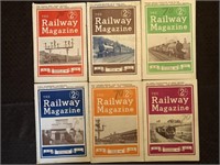 1946 Antique "The RAILWAY Magazine"  All 6 issues