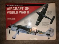 AIRCRAFT OF WWII Hardcover Book