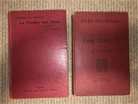 4 x Antique Hardcover Books