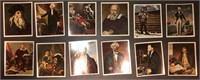 19 x FAMOUS PEOPLE Tobacco Cards (1933)