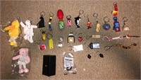 Large Collection of Key Chains