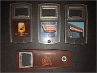 4 x Retro BREWERS RETAIL Bottle Openers