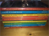 9 x FANTASY & SCIENCE FICTION Publications