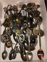 50 x Vintage Collector Spoons