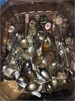 50 x Vintage Collector Spoons