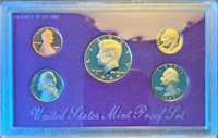 1989 S Proof Coin Set, Uncirculated Coin Set