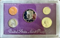 1991 S Proof Coin Set, Uncirculated Coin Set