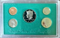 1995 S Proof Coin Set, Uncirculated Coin Set