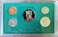 1996 S Proof Coin Set, Uncirculated Coin Set