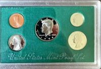 1998 S Proof Coin Set, Uncirculated Coin Set