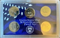 2001 S Proof Coin Set, Uncirculated Coin Set