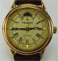Peugeot Gold Tone Ladies Watch