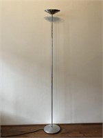 Mid Century Chrome Floor Lamp Made in Spain