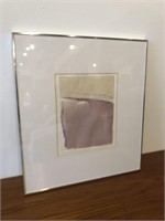 Homage to Rothko Monotype by Betsy Anderson