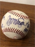 Autographed Ryne Sandberg Baseball Etc