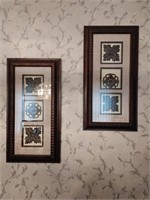 Set of Two Decorative Wall Decor