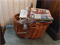 Basket of Magazines/Books