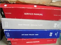 Lot of Vehicle Manuals