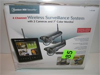 4 Channel Wireless Survaillance System Bunker Hill