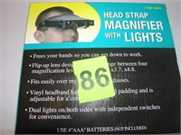 Head Strap Magnifer W/ Lights