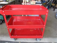 3 Tier Cart - Red