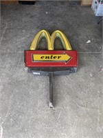 McDonald's Enter Sign (READ)