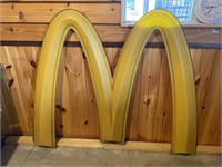 Plastic McDonald's M
