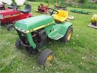 John Deere 312 Garden Tractor Runs, Drives, No
