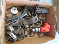 Flat of Hose Clamps and Snap-On Panco carpenters