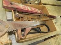 Hand Tools Saws, Draw Knife, Pipe Wrench, Band