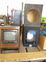 TV from Ford Econoline Van, 2 Speaker Boxes
