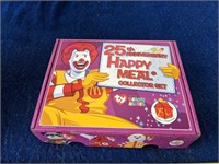 McDonald's Teenie Beanie Babie 25th Happy Meal Set