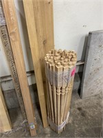 NEW WOODEN HAND RAIL - 50 OAK SPINDLES - MORE