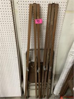 2 - EASELS & FOLDING CHAIR
