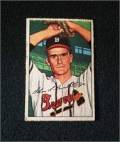 1952 Bowman Lew Burdette #244