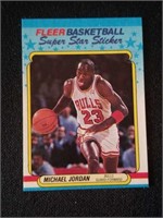 1988 Fleer Michael Jordan sticker #7