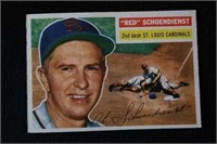 1956 Topps Red Schoendienst #165