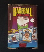 1986 Donruss wax box