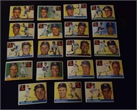 19 Different 1955 Topps Boston Red Sox