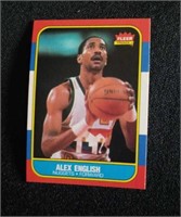 1986 Fleer Alex English #30