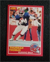 1989 Score Thurman Thomas rookie card #211