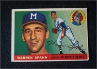 1955 Topps Warren Spahn #31