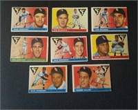 8 Different 1955 Topps Chicago White Sox