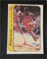 1986 Fleer Michael Jordan Sticker #8