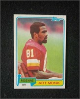 1981 Topps Art Monk Rookie Card #194