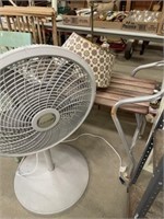 Fan, Lamp And Cart