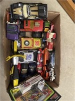 Toy Cars, Trucks And Motorcycle