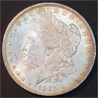 1885-O Morgan Dollar - Brilliant Stunner