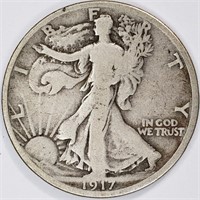 1917 Walking Liberty Half Dollar